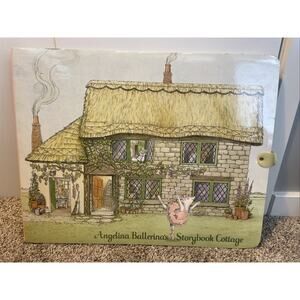 VTG Angelina Ballerina Storybook Cottage Hardcover Vintage 2000 by American Girl